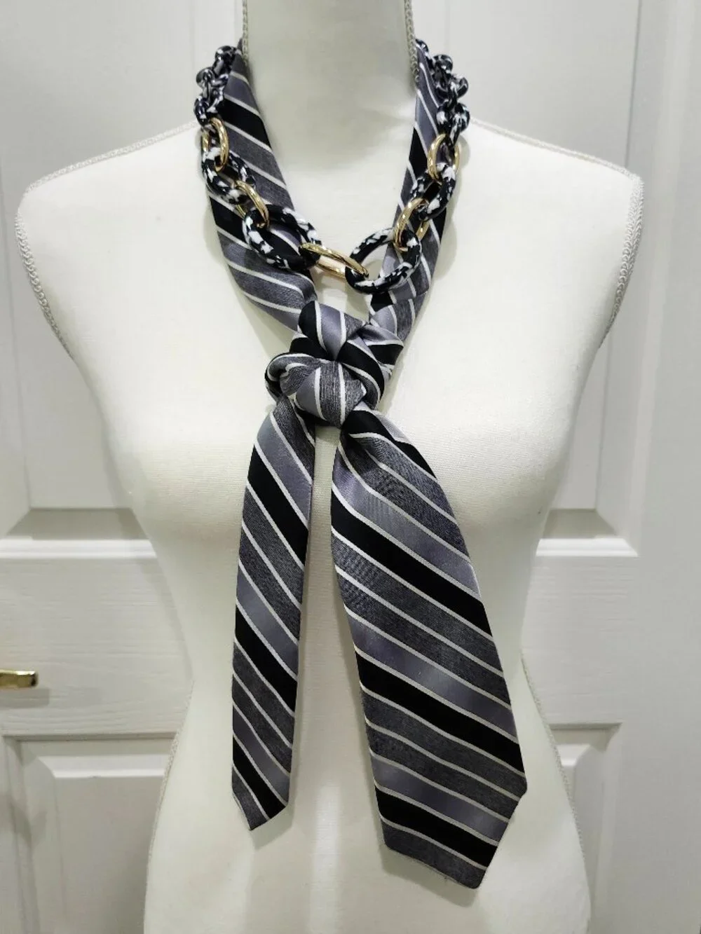 Neckwear and Zebra Print Necklace, Reimagined for Today’s Trendy Look